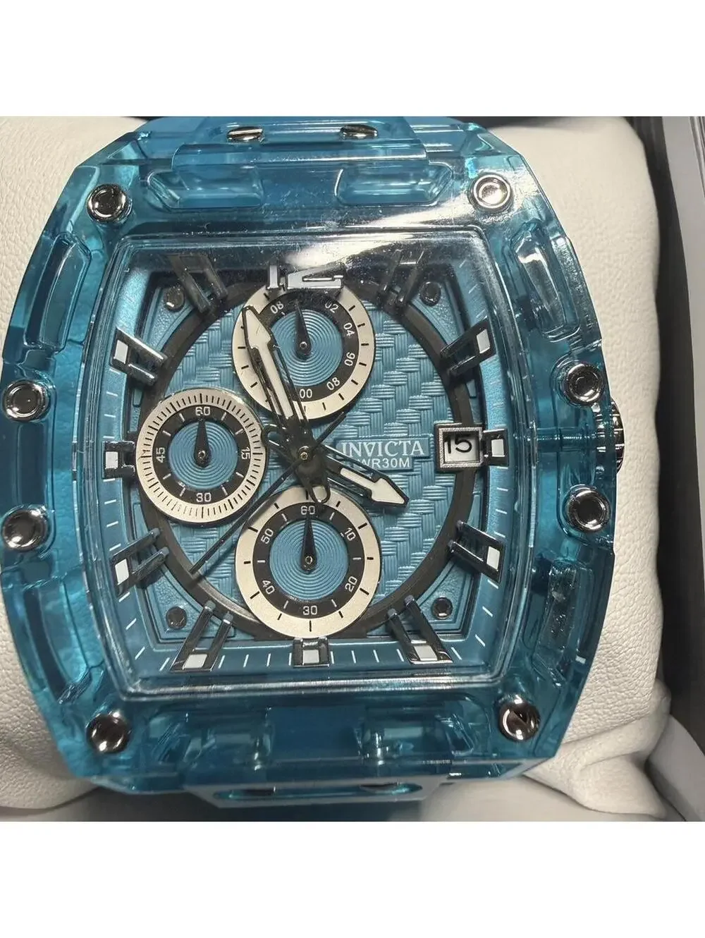 Invicta S1 Rally Allogrip Men 42mm Blue tone Case Blue Dial